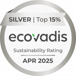 EcoVadis Silver - Top 15% - Avril 2025